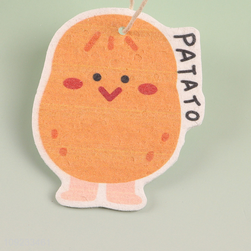 New Product Cartoon Compressed Cellulose Sponge Reusable Kitchen Dish Sponge