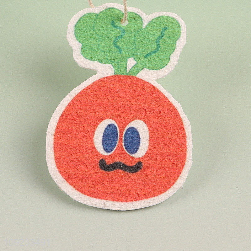 Factory Supply Cartoon Compressed Cellulose Sponge for Washing Dishes Pots