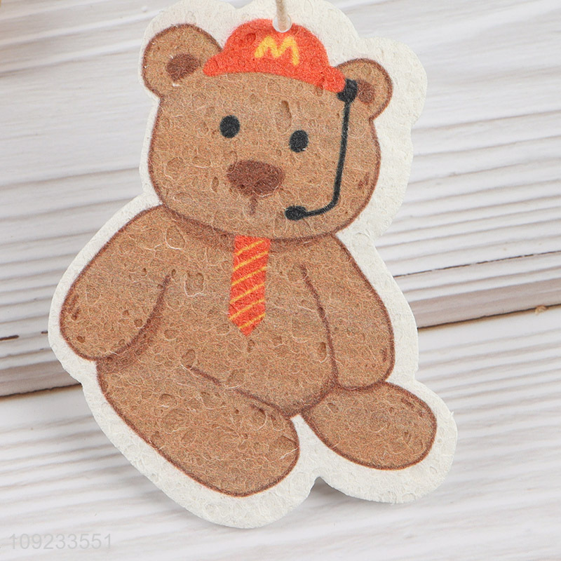 Factory Price Cartoon Compressed Cellulose Sponge Reusable Kitchen Dish Sponge