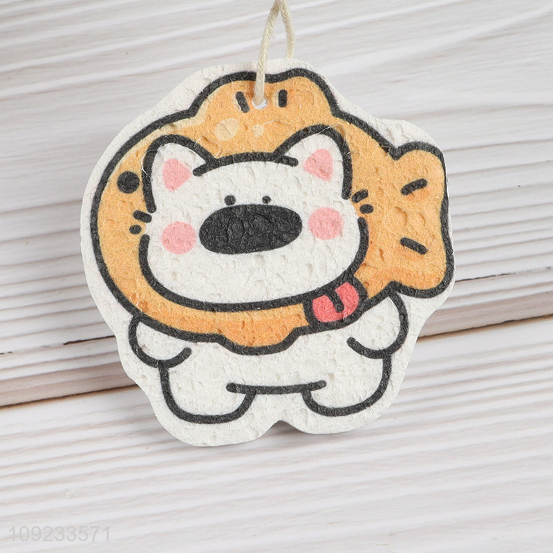 High Quality Cartoon Compressed Cellulose Kitchen Sponge Dishes Sponge