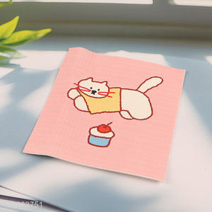 Wholesale Cartoon Compressed Cellulose Sponge Dishcloth for Washing Pots