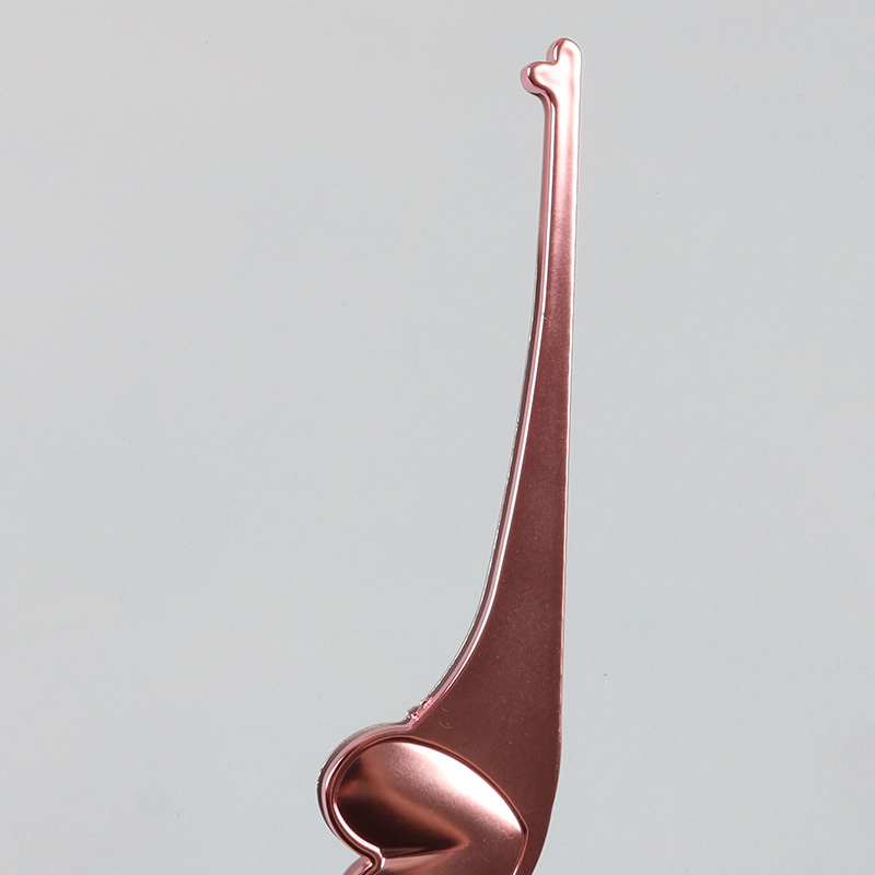 New Arrival Foldable Heart Comb Portable Plastic Hair Brush for Women