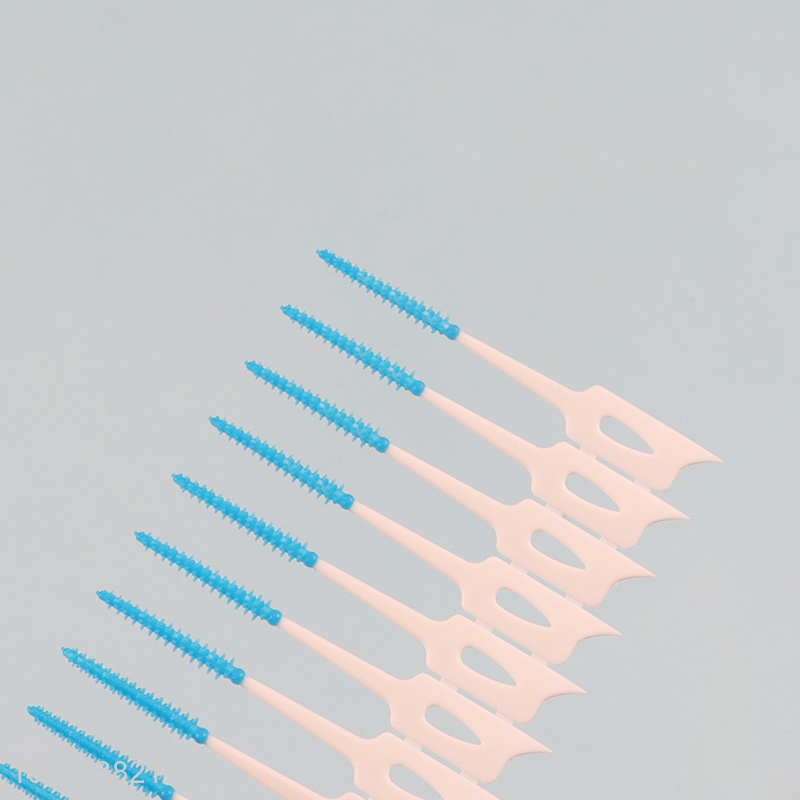 Good Quality 40PCS Disposable Interdental Brushes Dental Teeth Cleaning Tools