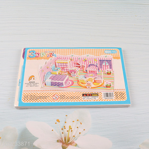 New Product 3D Puzzle Cartoon Paper Puzzle DIY Model Building Kit (Kid's Bedroom)