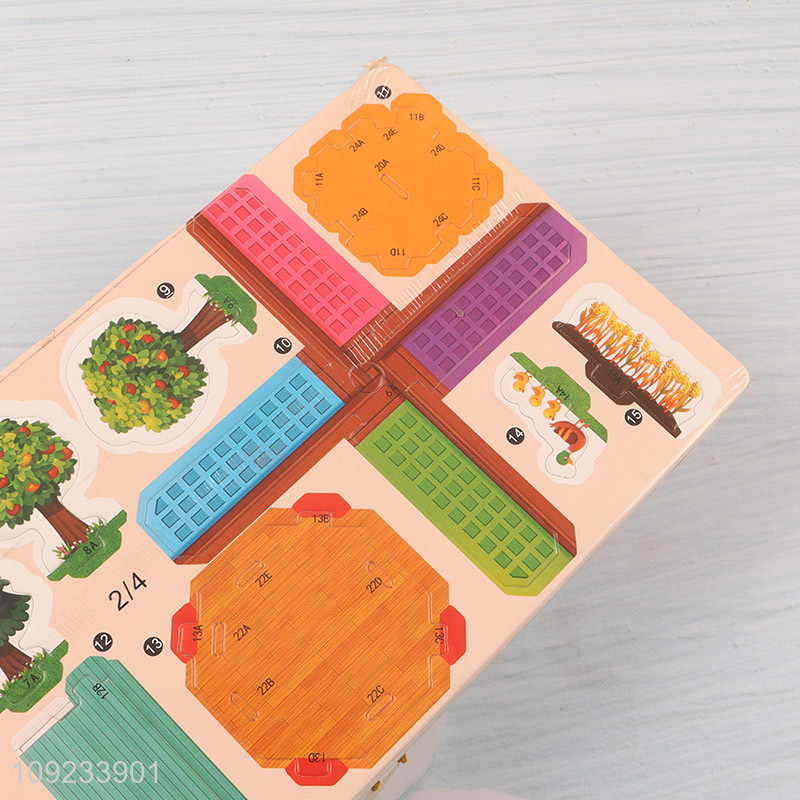 China Imports 3D Puzzle Cartoon Paper Puzzle DIY Model Building Kit (Windmill House)