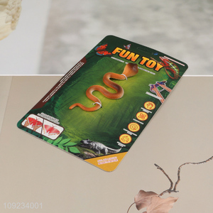 Good Quality Color Changing Snake Toy Stretchy Fake Snake Toy