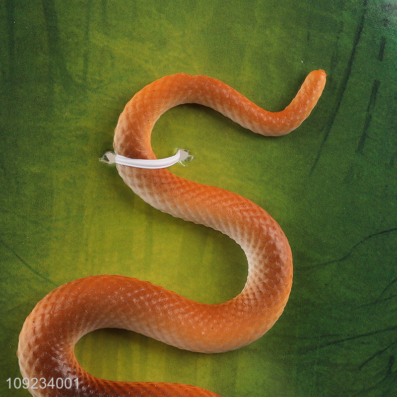 Good Quality Color Changing Snake Toy Stretchy Fake Snake Toy