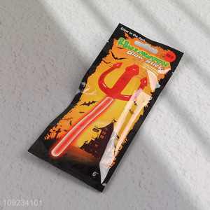 New Product Glow Stick Trident Halloween Party Favors for Kids