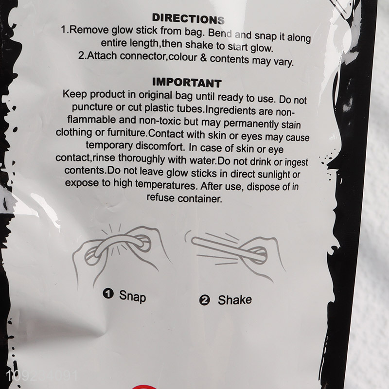 Wholesale Glow Stick Pumpkin Glow in The Dark Halloween Party Favors