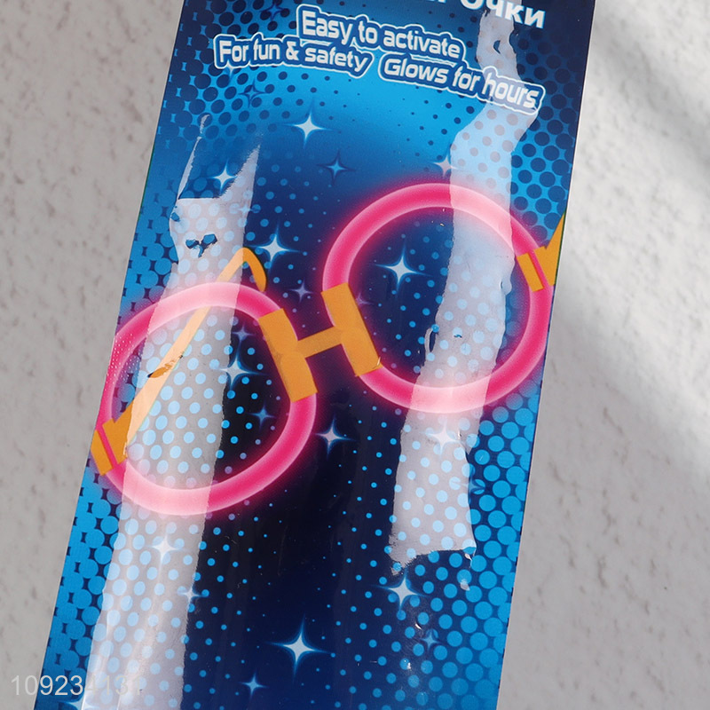 Factory Supply Glow in The Dark Eyeglasses Light Up Party Supplies