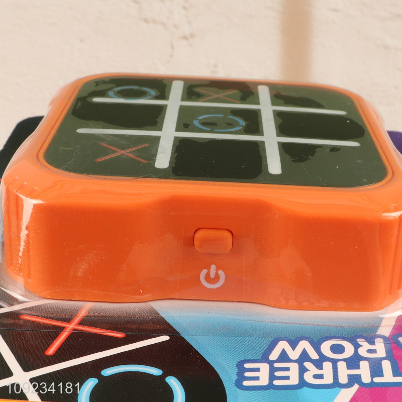 New Product Electric Tic-Tac-Toe Game Educational Puzzle Game for Kids