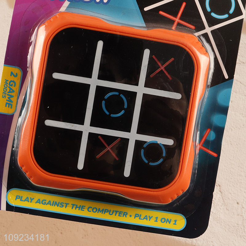 New Product Electric Tic-Tac-Toe Game Educational Puzzle Game for Kids