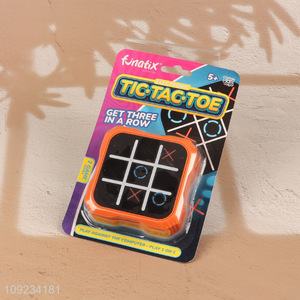New Product Electric Tic-Tac-Toe Game Educational Puzzle Game for Kids