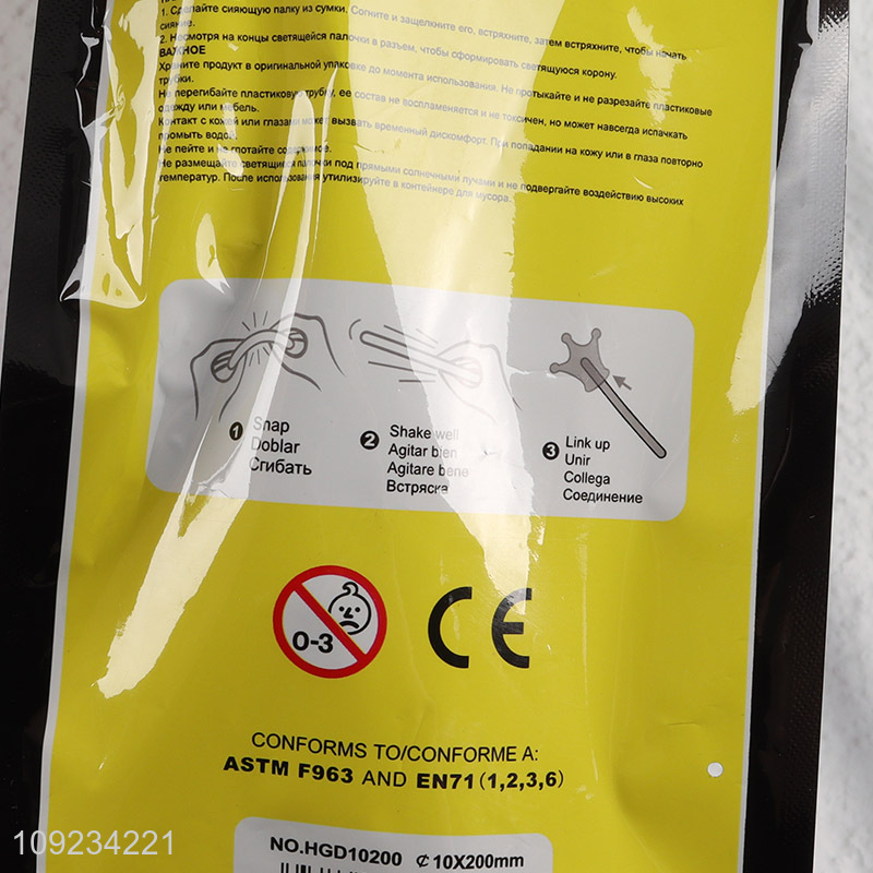 Hot Selling Glow Stick Wand Glow in The Dark Birthday Party Supplies