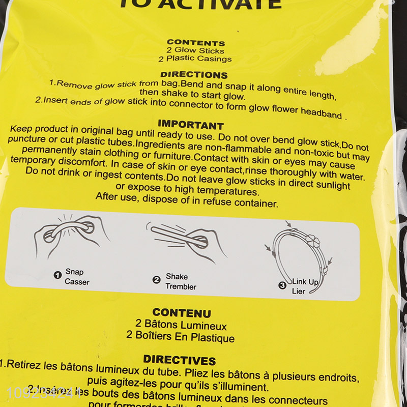 Online Wholesale Glow in The Dark Headband Light Up Pary Favors