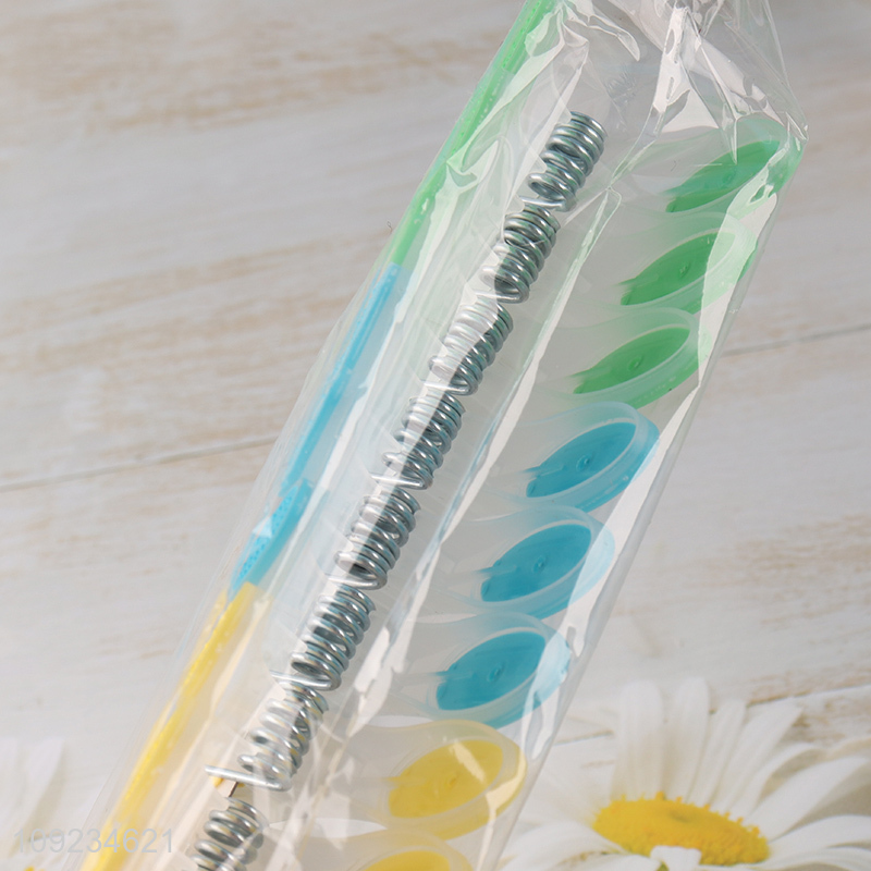 Good selling multicolor plastic clothes pegs clothes clips wholesale