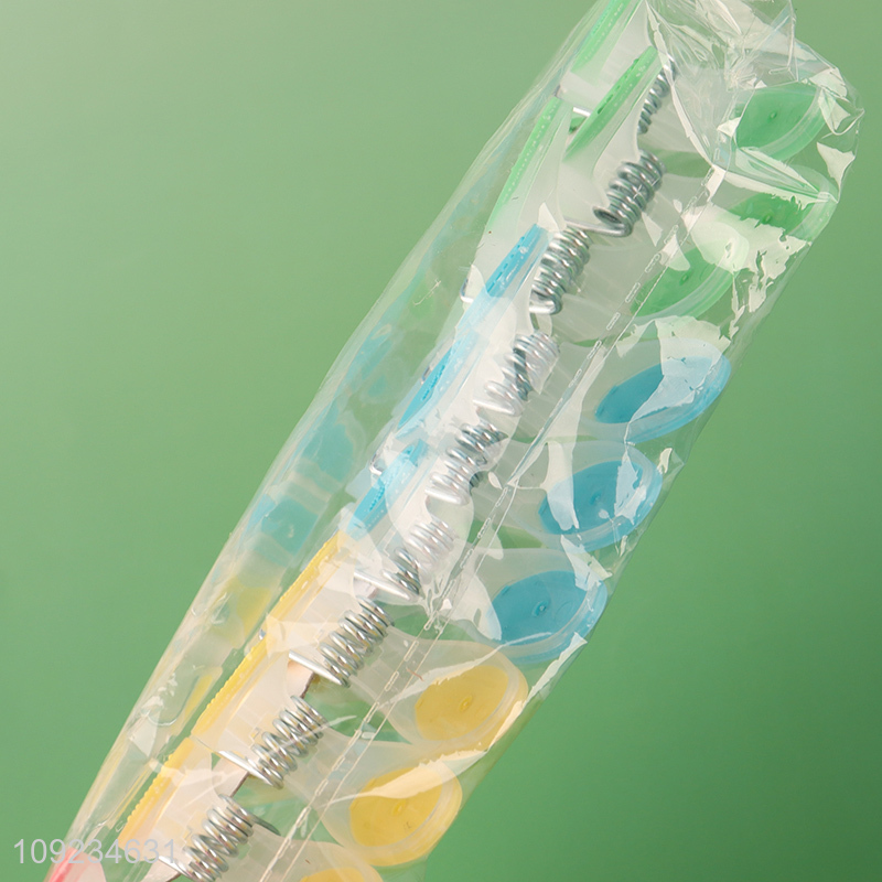 China factory non-slip plastic clothes pegs clothes clips set for household