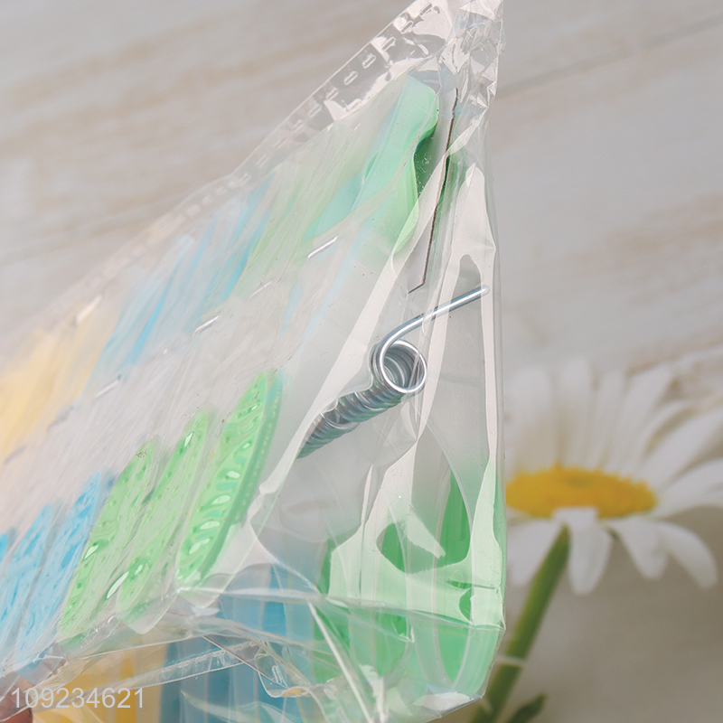 Good selling multicolor plastic clothes pegs clothes clips wholesale