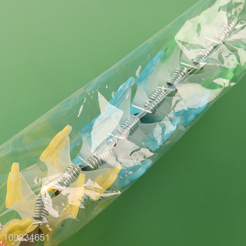 High quality multicolor non-slip plastic clothes pegs clothes clips