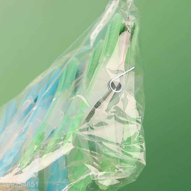 High quality multicolor non-slip plastic clothes pegs clothes clips