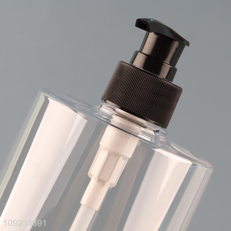 China factory bathroom accessories clear liquid soap dispenser for sale