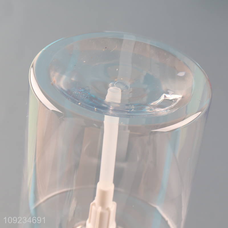 China factory bathroom accessories clear liquid soap dispenser for sale