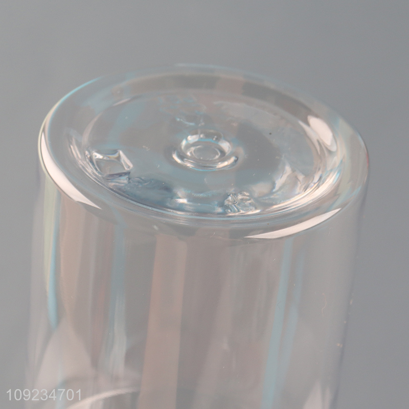 Top products clear plastic bottle empty bottle mushroom cap lotion bottle