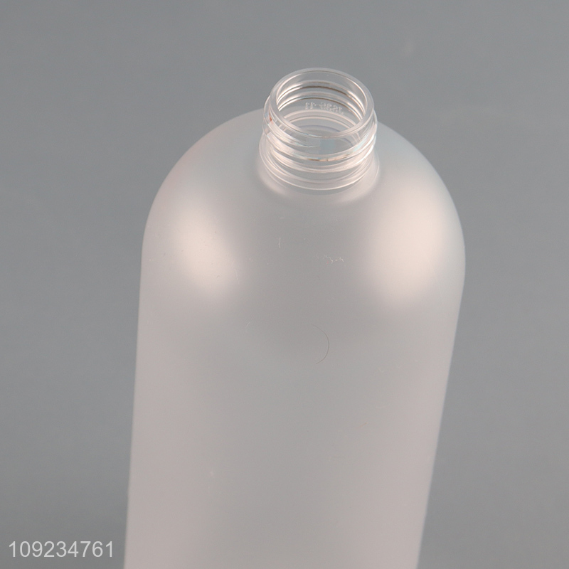 China factory large capacity plastic empty bottle shampoo bottle for sale