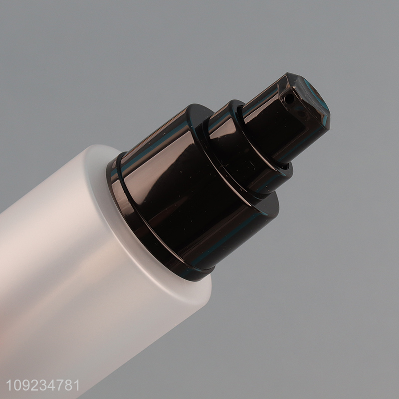 Best selling plastic empty bottle frosted bottle pressure lotion bottle