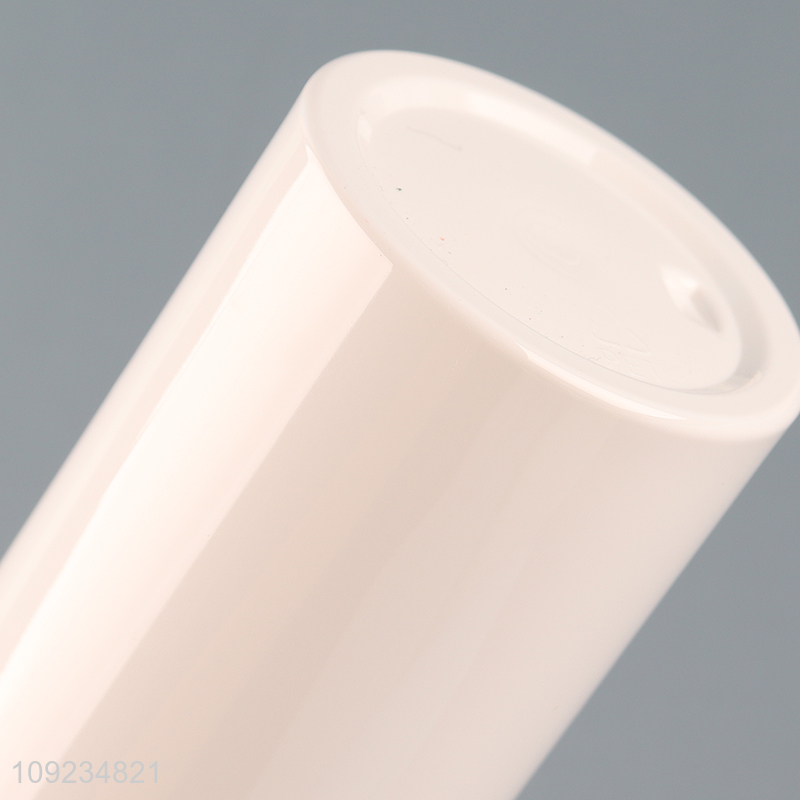 Low price plastic skin care face washing bottle with facial  cleansing brush