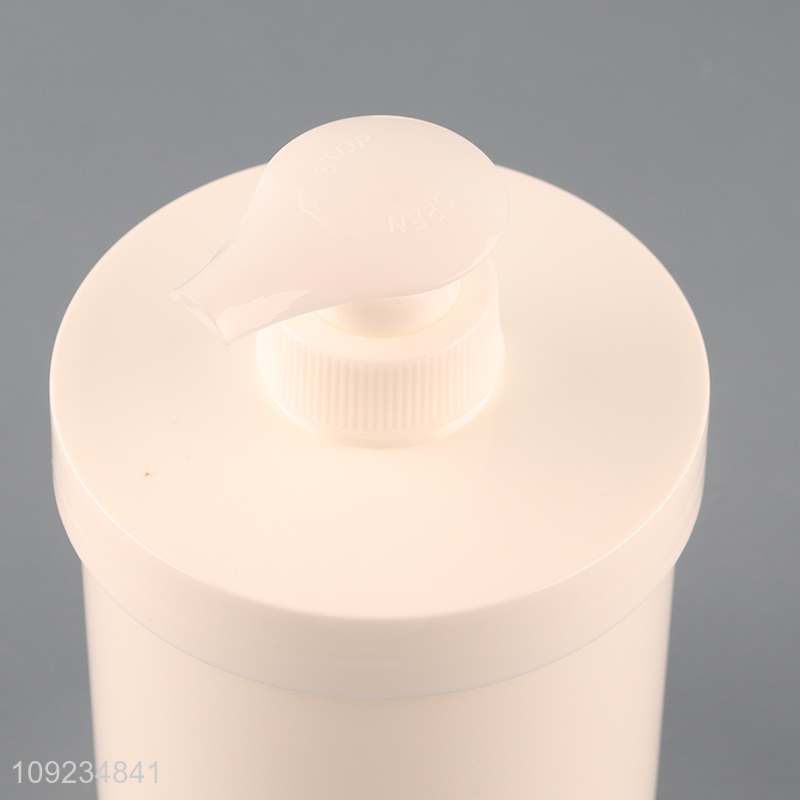 Latest products home hotel plastic empty bottle shower gel bottle for sale