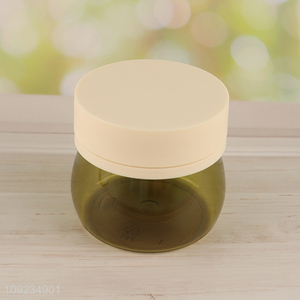 Popular products plastic empty jar facial mask jar with lid