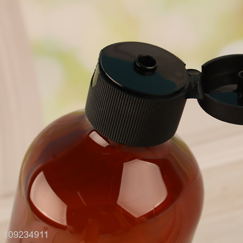 Hot items plastic empty bottle lotion bottle with lid