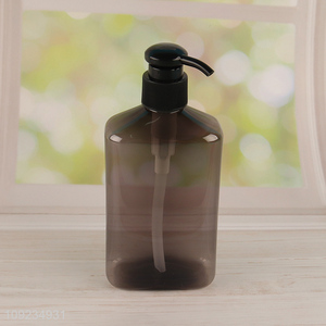 Good quality plastic empty bottle bathroom shampoo pressure pump bottle