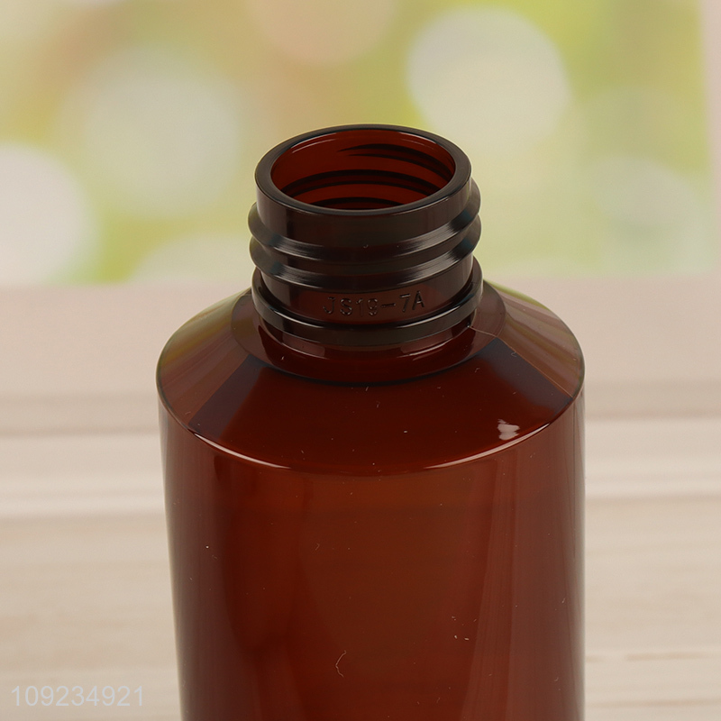 Latest products plastic bottle amber lotion bottle empty bottle for sale