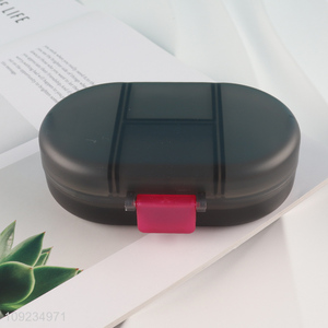 China products portable travel plastic medicine storage box pill box with lid