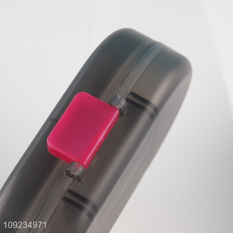 China products portable travel plastic medicine storage box pill box with lid