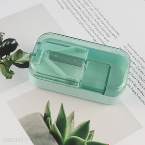 Good selling portable travel medicine storage box pill box with pill cutter