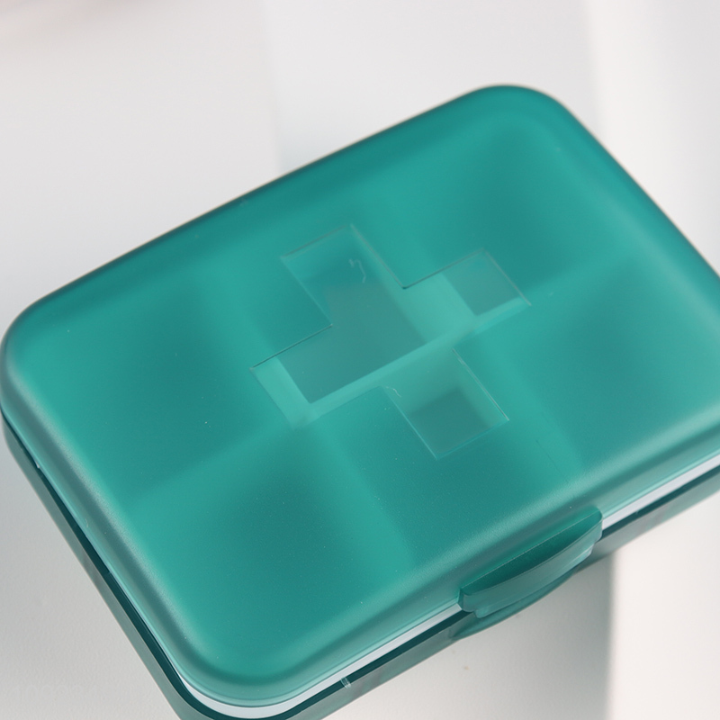 Hot selling portable travel plastic medicine storage box pill box wholesale