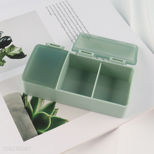 Hot products portable medicine storage box pill box with lid