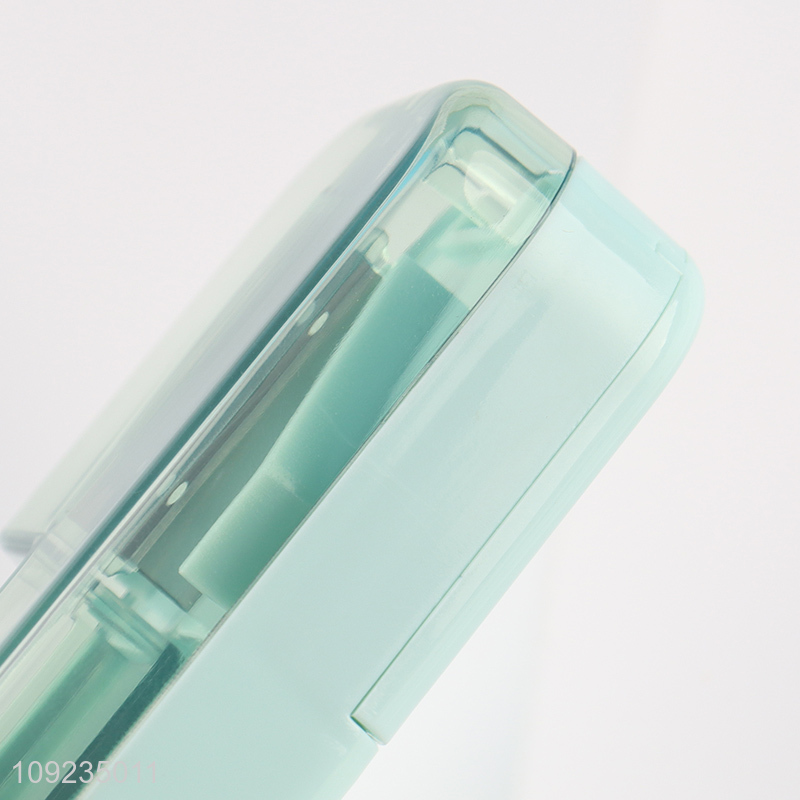 Good selling portable travel medicine storage box pill box with pill cutter