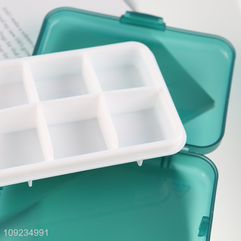 Hot selling portable travel plastic medicine storage box pill box wholesale