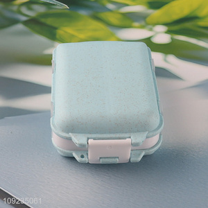 Yiwu market travel portable medicine storage box pill box with lid
