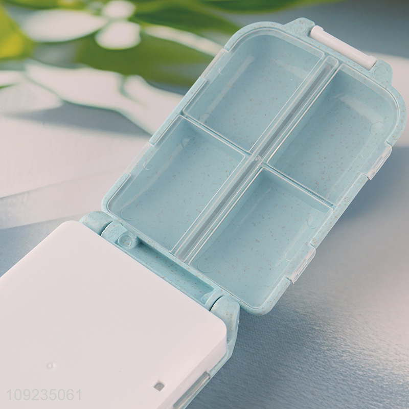 Yiwu market travel portable medicine storage box pill box with lid