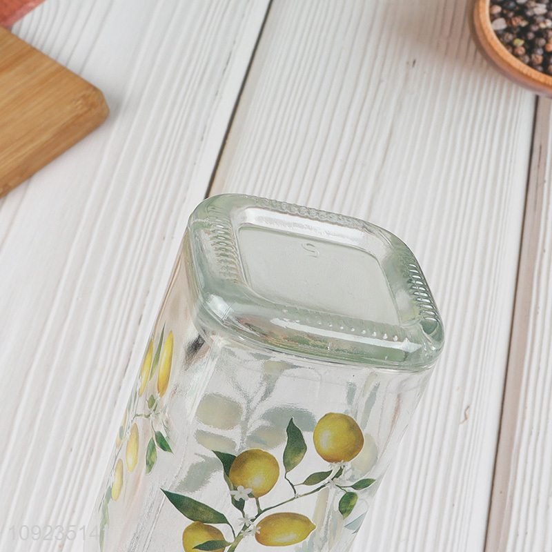 New Product Glass Olive Oil Vinegar Dispenser for Cooking and Baking