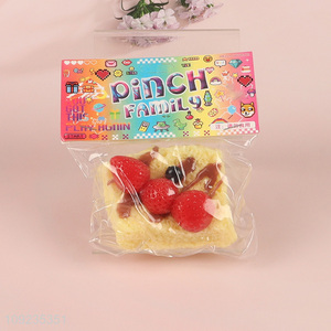 New Arrival Artificial Food Squishy Toy Squeeze Anxiety Relief Stress Toy