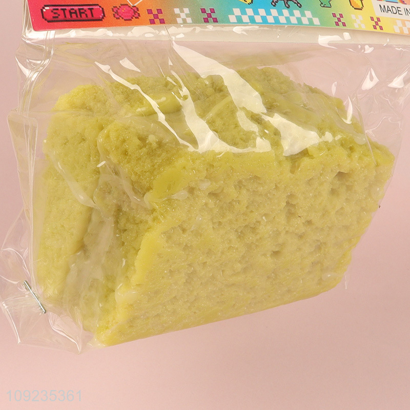 Hot Selling Artificial Food Squishy Toy Soft Squeeze Stress Relief Toy