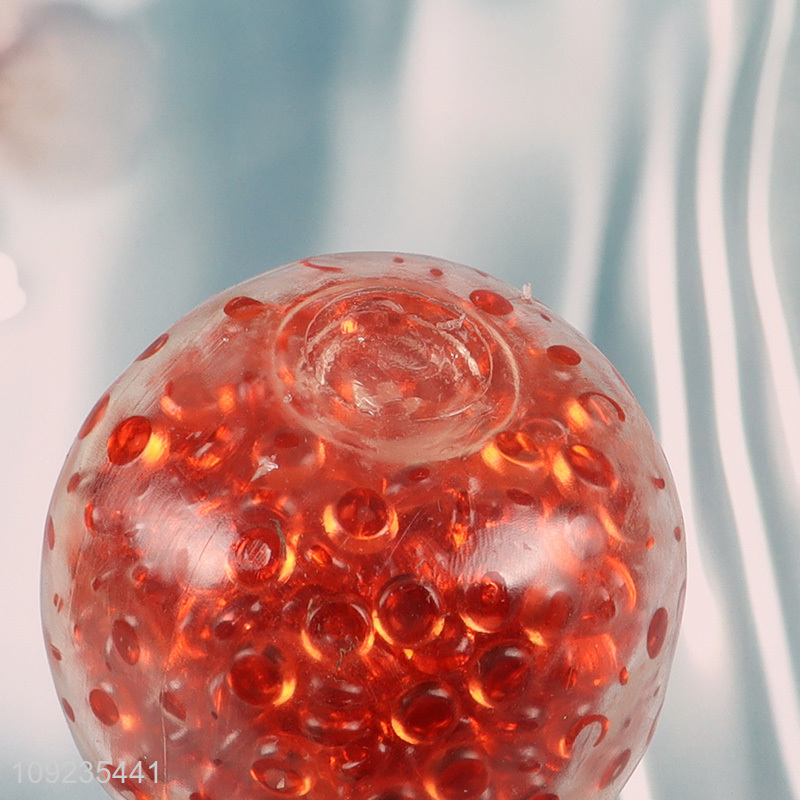 New Arrival Pomegranate Shaped Squeeze Ball Stress Relief Squeeze Toy