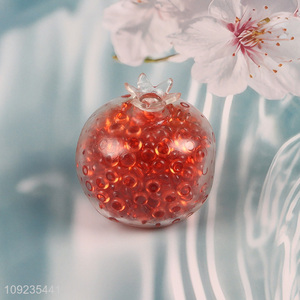 New Arrival Pomegranate Shaped Squeeze Ball Stress Relief Squeeze Toy