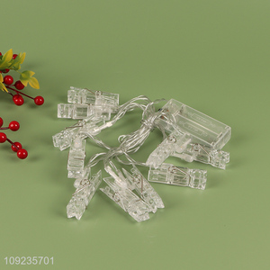 New Product Photo Clips String Light Battery Operated LED Fairy Lights
